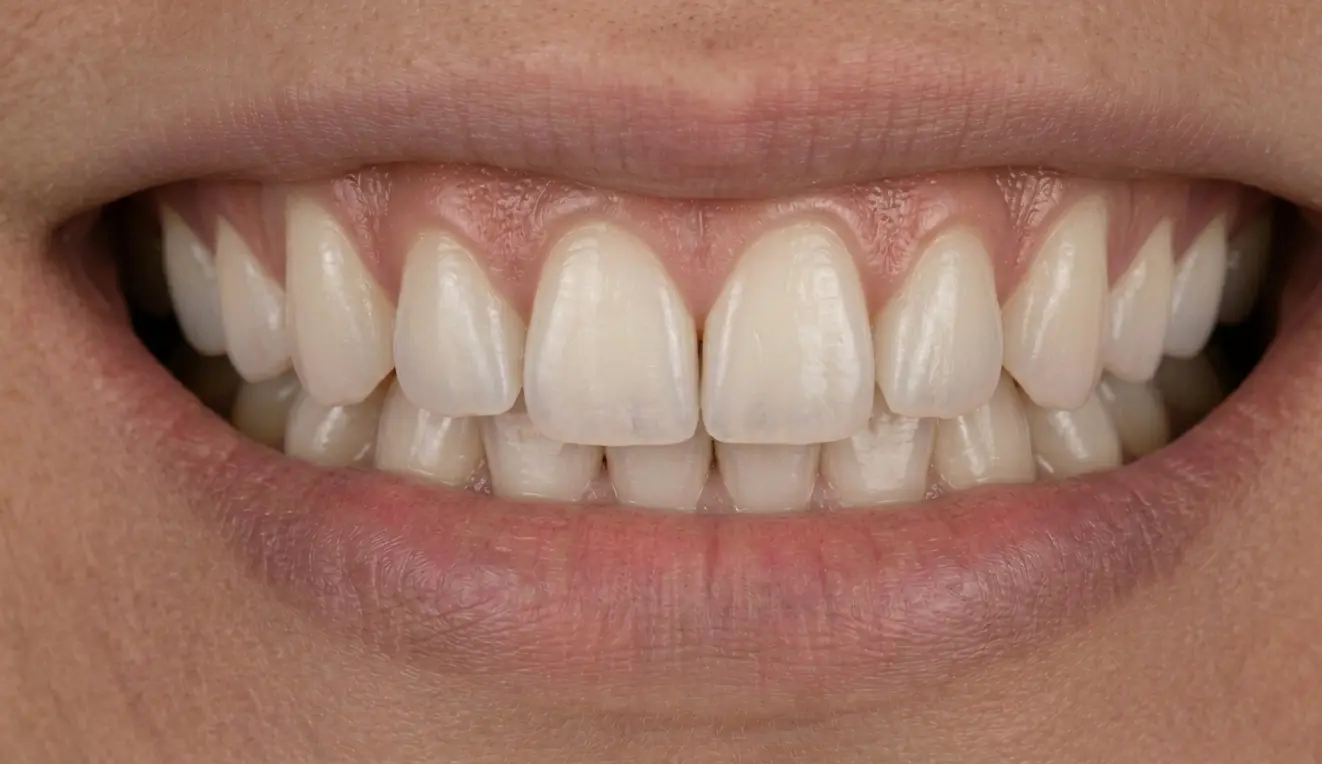 After: Whitening — heavy discoloration