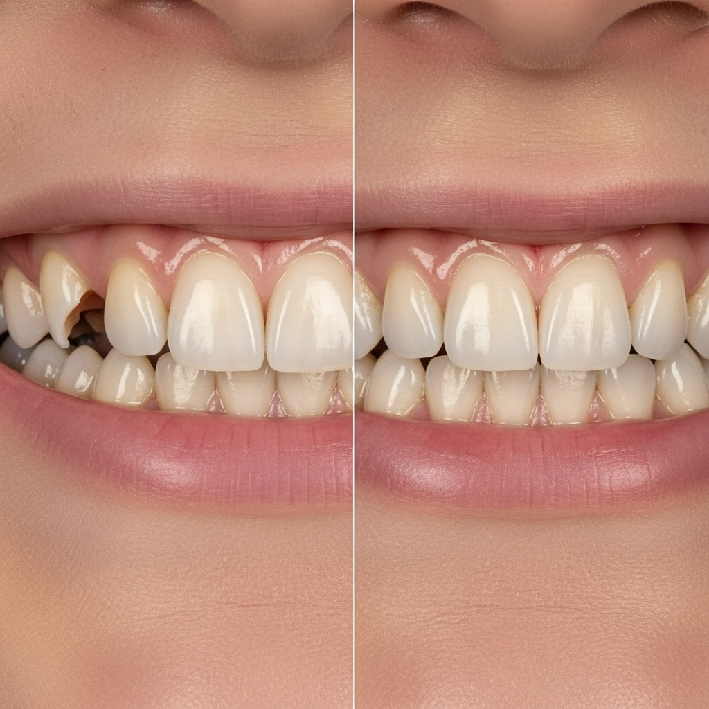 Dental bonding procedure
