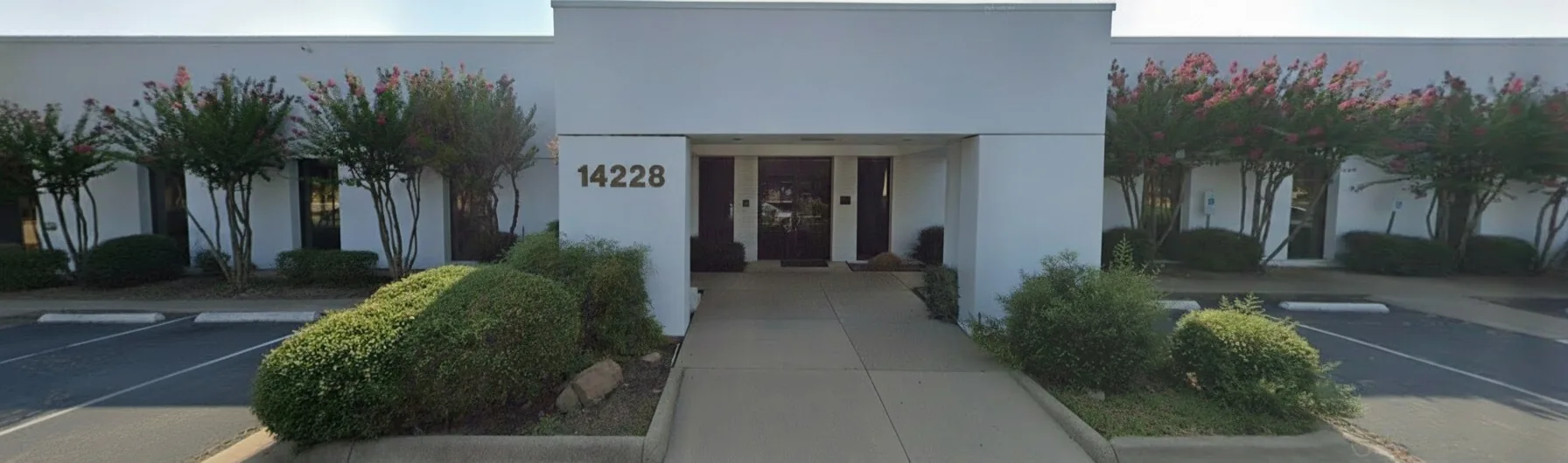 Front of the building