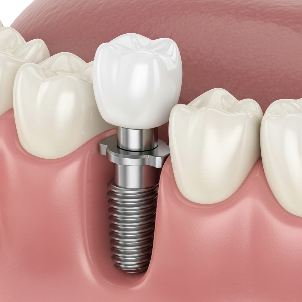 Dental implant restoration process