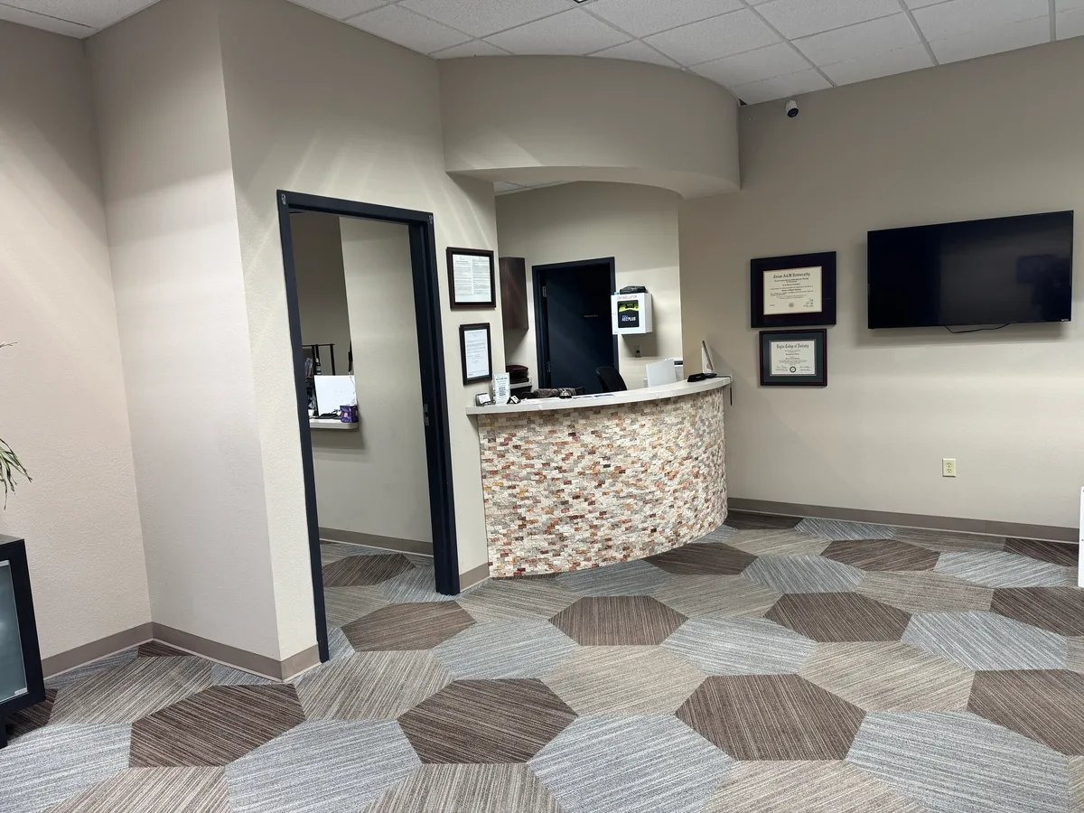 Front desk and reception at Spring Valley Dental Associates